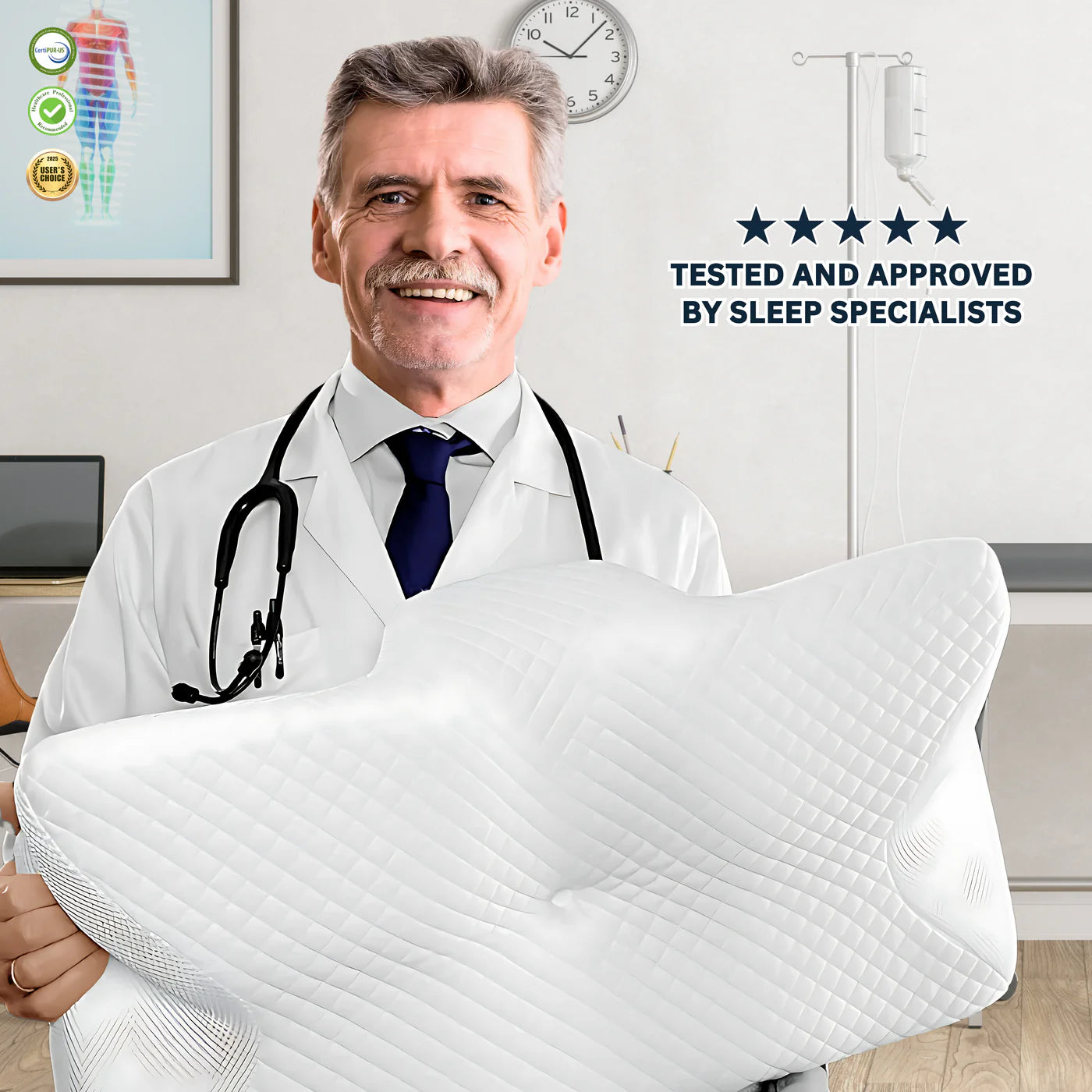 FreeWillHealth™ - ERGONOMIC PILLOW