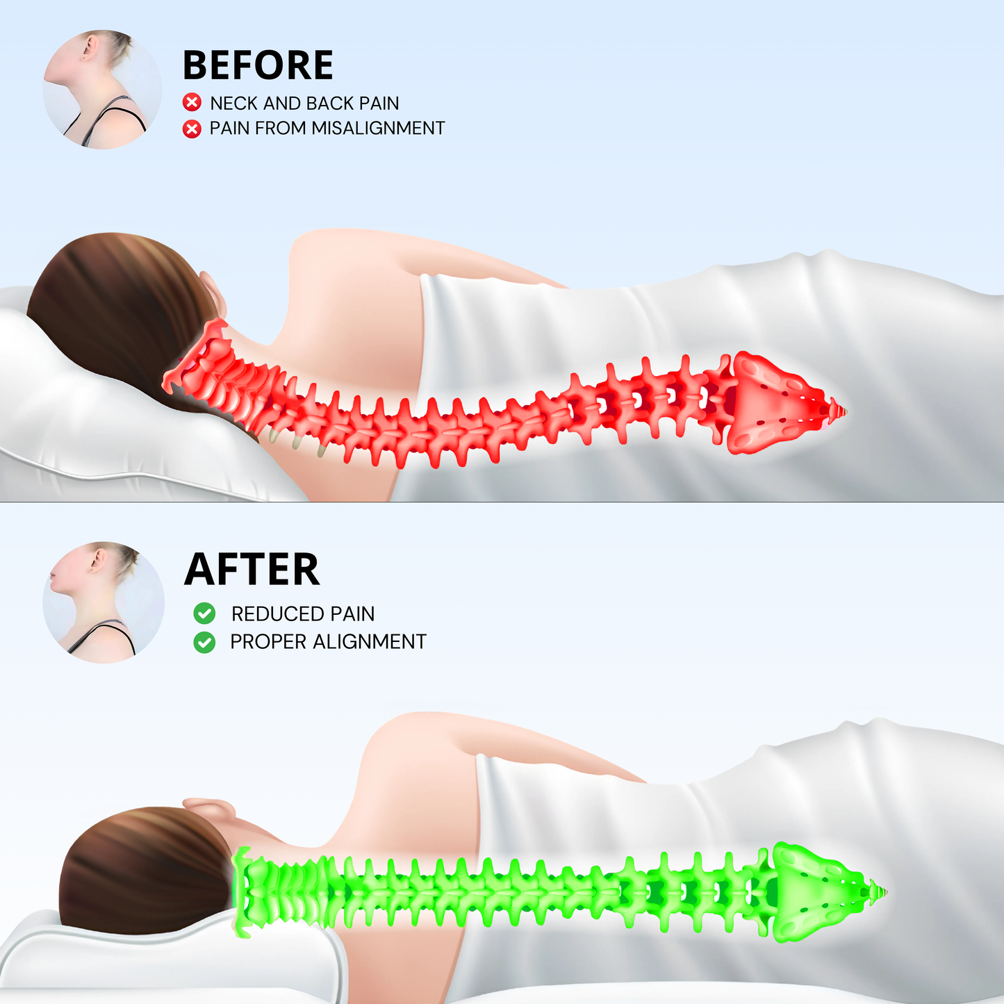 FreeWillHealth™ - PAIN RELIEF ERGONOMIC PILLOW