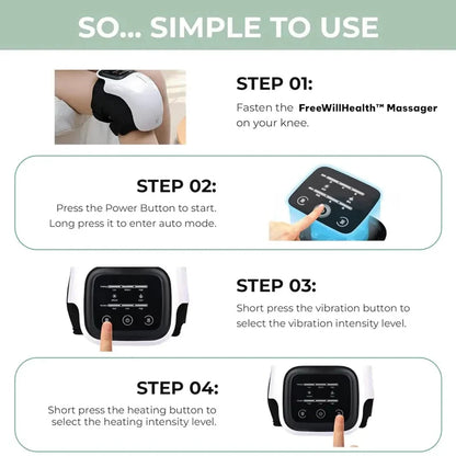 FreeWillHealth™ - 4 in 1 Knee Therapy Device
